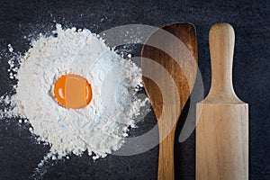 Baking Egg Flour