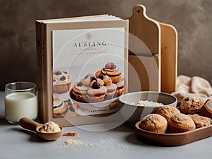 Baking experience with recipe book and supplies
