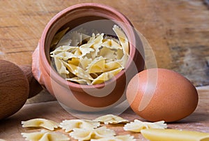 Baking ingedients. pasta