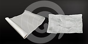 Baking paper, greaseproof parchment scroll, sheet