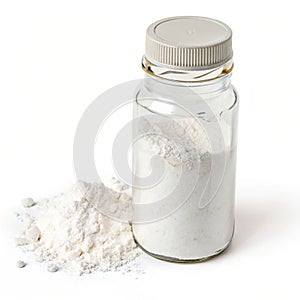 Baking powder isolated photo