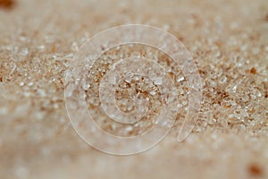 Baking Sugar with Cinnamon Macro Detail