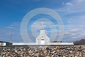 Bakkagerdiskirkja in Borgarfjordur Eystri, Iceland