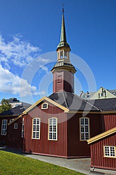 Bakke church in Trondheim in Trondelag County, Norway photo