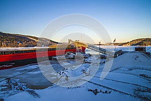 Bakke shipping harbor and storage, image 17