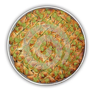 Baklava - clipping path photo