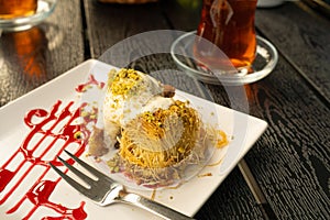 Baklava Ramadan Dessert, Eastern Sweet Pastries, Turkish Baklawa, Traditional Oriental Desert Mix