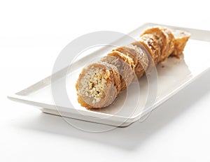 Baklava - turkish dessert with pistachio