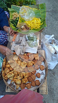 Bakmi indonesian food viral pasar eat photo