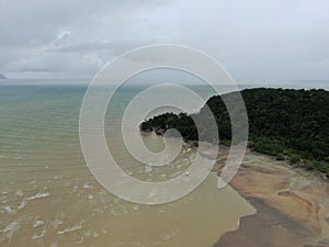 The Bako National Park of Sarawak, Borneo Island, Malaysia