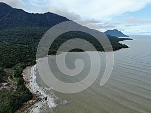 The Bako National Park of Sarawak, Borneo Island, Malaysia