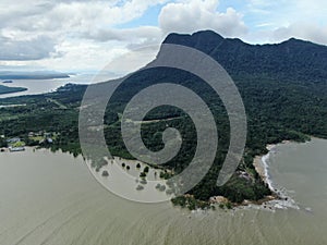 The Bako National Park of Sarawak, Borneo Island, Malaysia