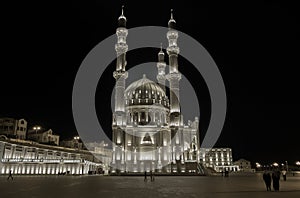 The new Heydar Mosque in Baku