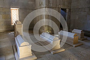 Baku. Azerbaijan. Shirvanshahs tomb in the old town photo