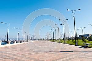 Baku bay embankment