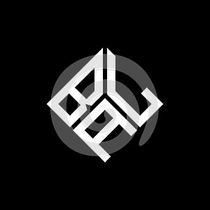 BAL letter logo design on black background. BAL creative initials letter logo concept. BAL letter design