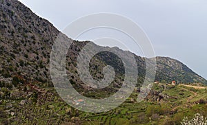 Balaa gorge sinkhole, geological wonder, in Mount Lebanon