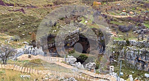 Balaa gorge sinkhole, geological wonder, in Mount Lebanon, Lebanon