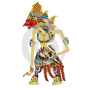 Wayang Puppet Shadow - Baladewa