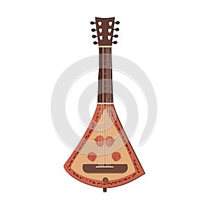 Balalaika, traditional musical instrument photo