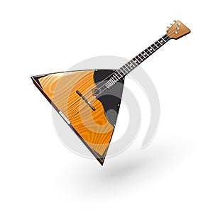 Balalaika is a string musical instrument icon