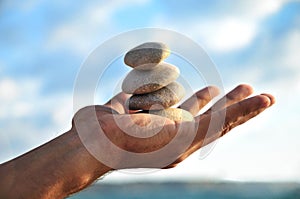 Balance, harmony and idyl are in you own hands photo