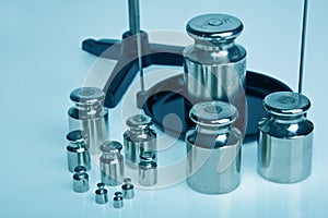 Balance scale weights