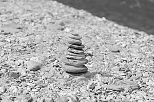 Balance stack stone background