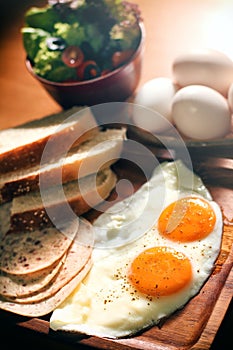 Balanced Nutrition Eggs Set Breakfast