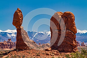 Balanced Rock in Arches national park