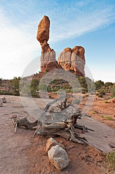 Balanced Rock At Arches National Park