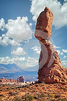 Balanced Rock at Arches National Park, Utah