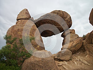 Balanced Rock Big Bend National Park