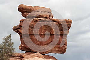 Balanced Rock in Colorado Springs photo