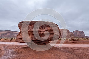 Balanced Rock Monument Valley