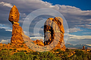 Balanced Rock Sunset