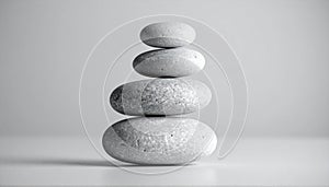 Balanced Stone Stack in Perfect Harmony