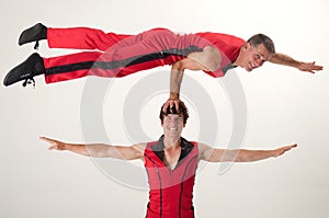 Balancing acrobat