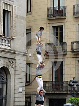 balancing act in Barcelona