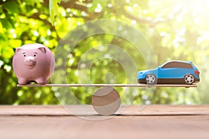 Balancing Car Money And Purchase Deductible photo