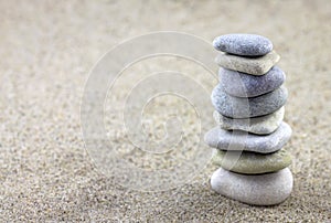 Balancing pebbles
