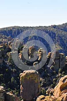 Balancing Rocks and Hoodoos of the Chiricahua mountains of the Chiricahua Apaches photo