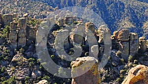 Balancing Rocks and Hoodoos of the Chiricahua mountains of the Chiricahua Apaches