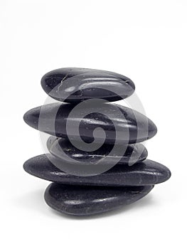 Balancing stones with clipping path