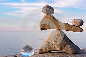 Balancing of stones