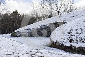 Balas Knap long barrow in England