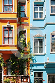 Balat district in Istanbul.