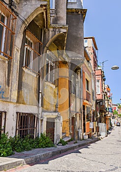 Balat district in Istanbul, Turkey