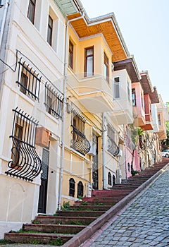 Balat district in Istanbul, Turkey