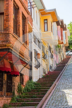 Balat district in Istanbul, Turkey